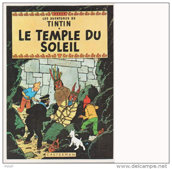 HERGE - Les Aventures De Tintin - Le Temple Du Soleil   (76492) - Hergé