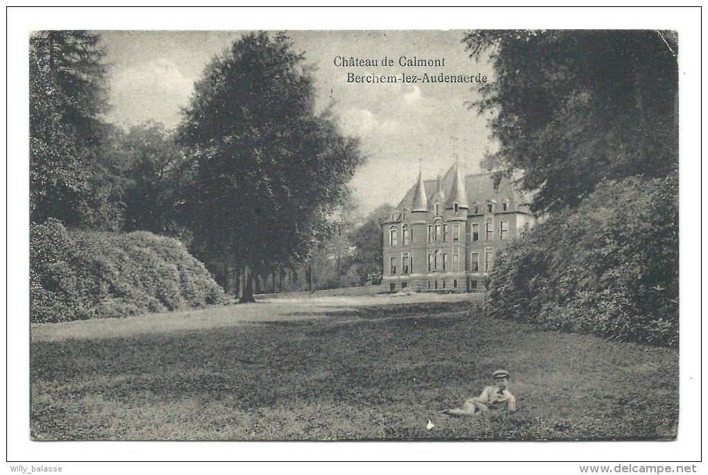 CPA - Château De CALMONT - BERCHEM LEZ AUDENAERDE - Kasteel  // - Kluisbergen