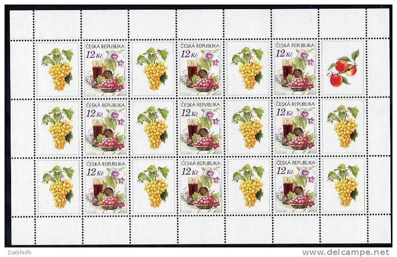 CZECH REPUBLIC 2006 Greetings Stamp 12 Kc Sheetlet MNH / **.  Michel 462 - Blocks & Sheetlets