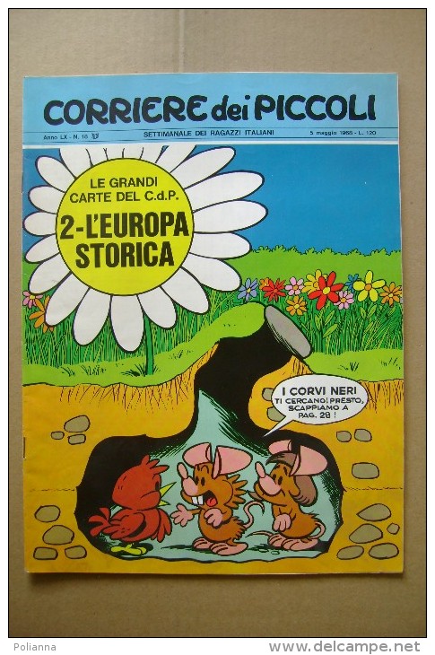 PCO/4 CORRIERE Dei PICCOLI N.18 - 1968/ZORRYKID Jacovitti/GELSOMINO Cimpellin/Uggeri/PUFFI/1000 Miglia - Corriere Dei Piccoli