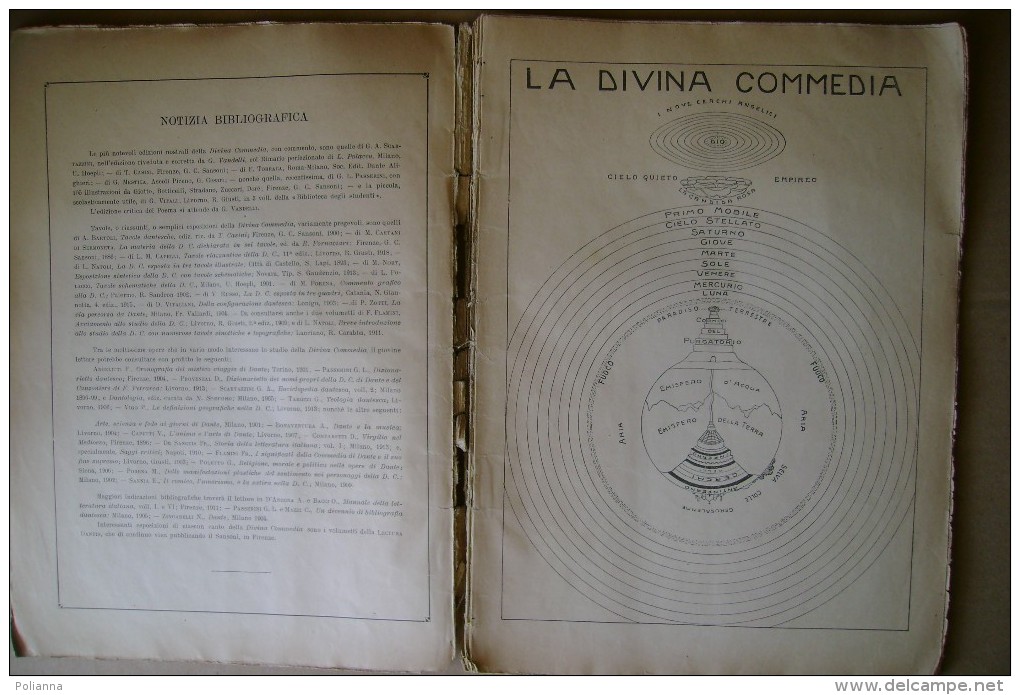 PCO/8 Andrea Gustarelli IL POEMA SACRO - DIVINA COMMEDIA - IL PURGATORIO Signorelli 1936 - Anciens