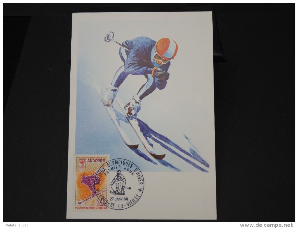 ANDORRE Français - Détaillons Collection - Petit Prix - Lot N° 5296 - Cartoline Maximum