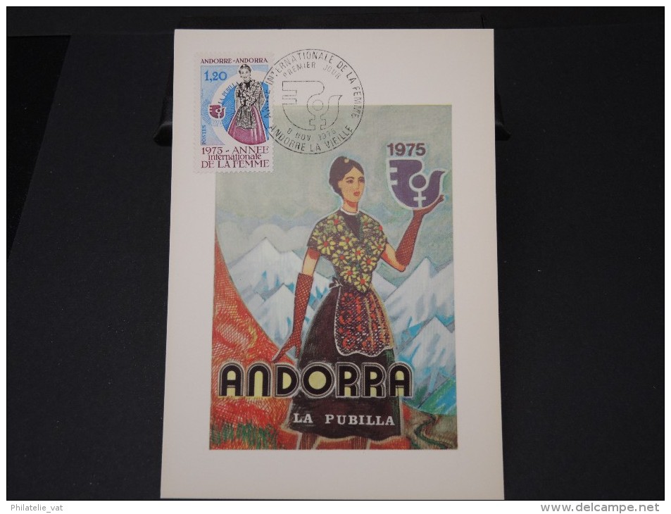 ANDORRE Français - Détaillons Collection - Petit Prix - Lot N° 5301 - Maximumkarten (MC)