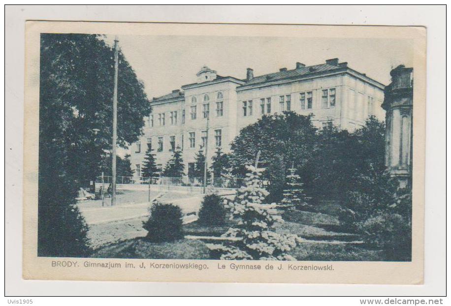 Poland.Brody.J.Korzeniowsky Gymnase. - Polen