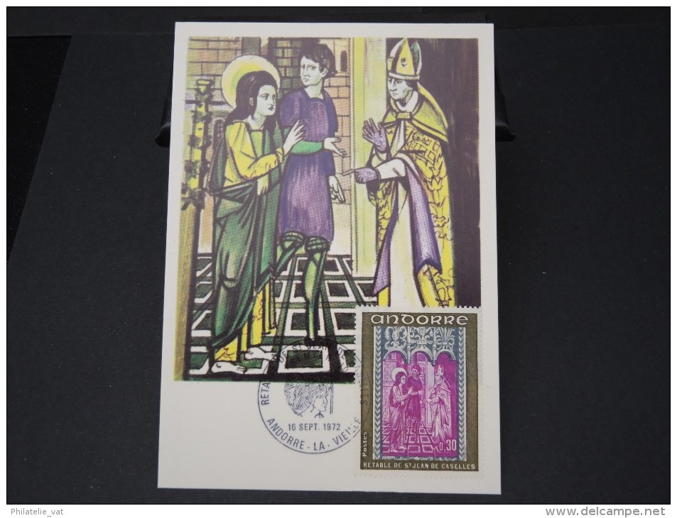 ANDORRE Français - Détaillons Collection - Petit Prix - Lot N° 5318 - Cartoline Maximum