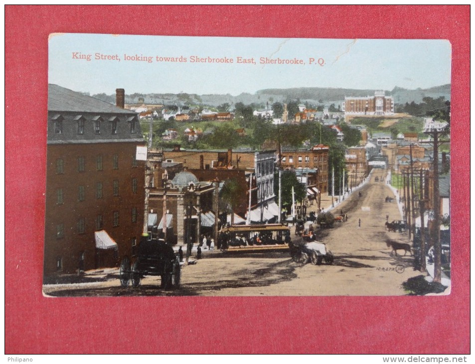 Canada > Quebec> Sherbrooke  King Street  2 Tear On Top Border -ref 1761 - Sherbrooke