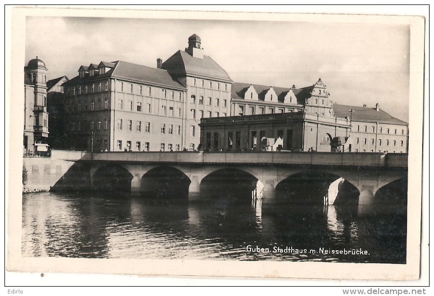 GUBEN  Parkbrucke Mit Neisseberge  Unused - Guben