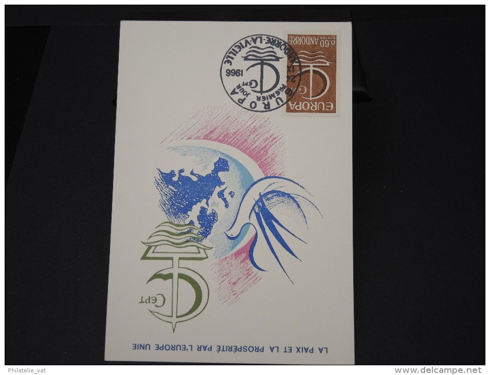 ANDORRE Français - Détaillons Collection - Petit Prix - Lot N° 5345 - Maximumkaarten