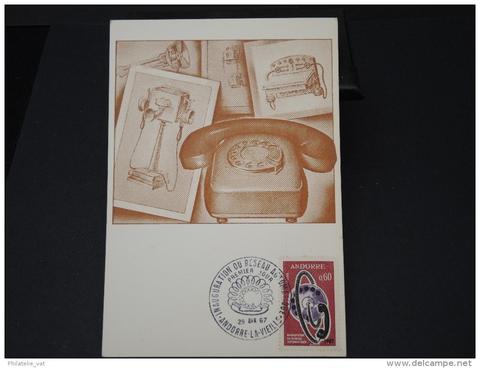 ANDORRE Français - Détaillons Collection - Petit Prix - Lot N° 5351 - Maximumkarten (MC)