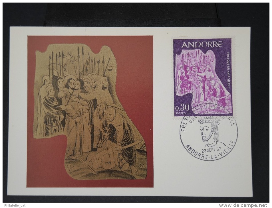 ANDORRE Français - Détaillons Collection - Petit Prix - Lot N° 5375 - Cartes-Maximum (CM)