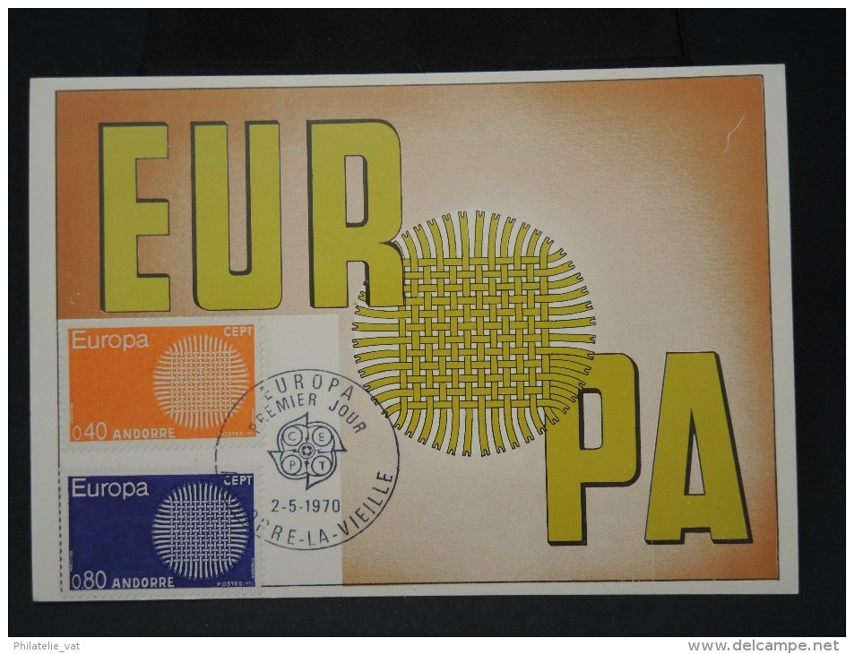 ANDORRE Français - Détaillons Collection - Petit Prix - Lot N° 5382 - Maximum Cards