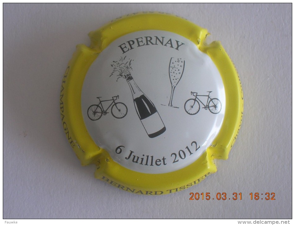 Capsule Champagne Tissier Bernard, Tour De France 2012, N° 11 - Other & Unclassified