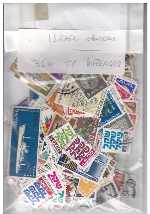 ISRAEL - Lot De 354 TP Différents En Sachet - Tous Oblitérés - Collections, Lots & Séries