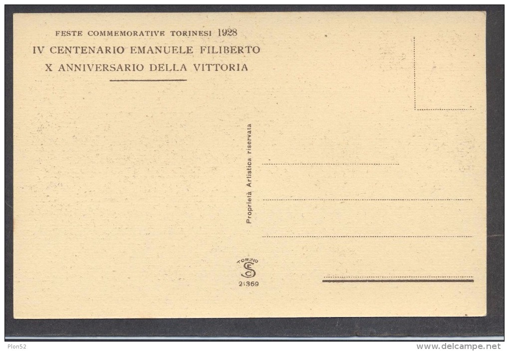 9375-TORINO NEL 1600-VILLA DELLA REGINA-FESTE COMMEMORATIVE TORINESI-1928-FP - Expositions