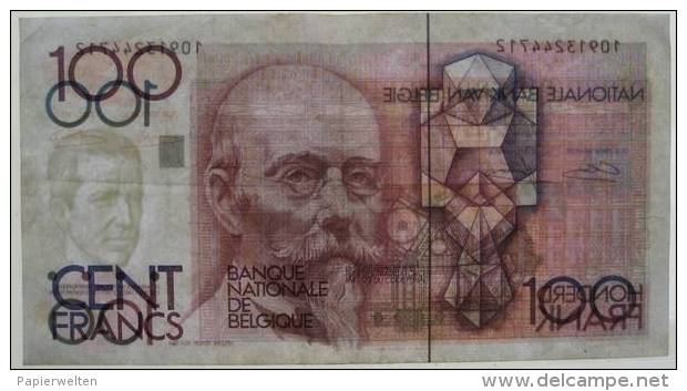 Belgien: 100 Francs / Frank ND (WPM 142) - 100 Francos