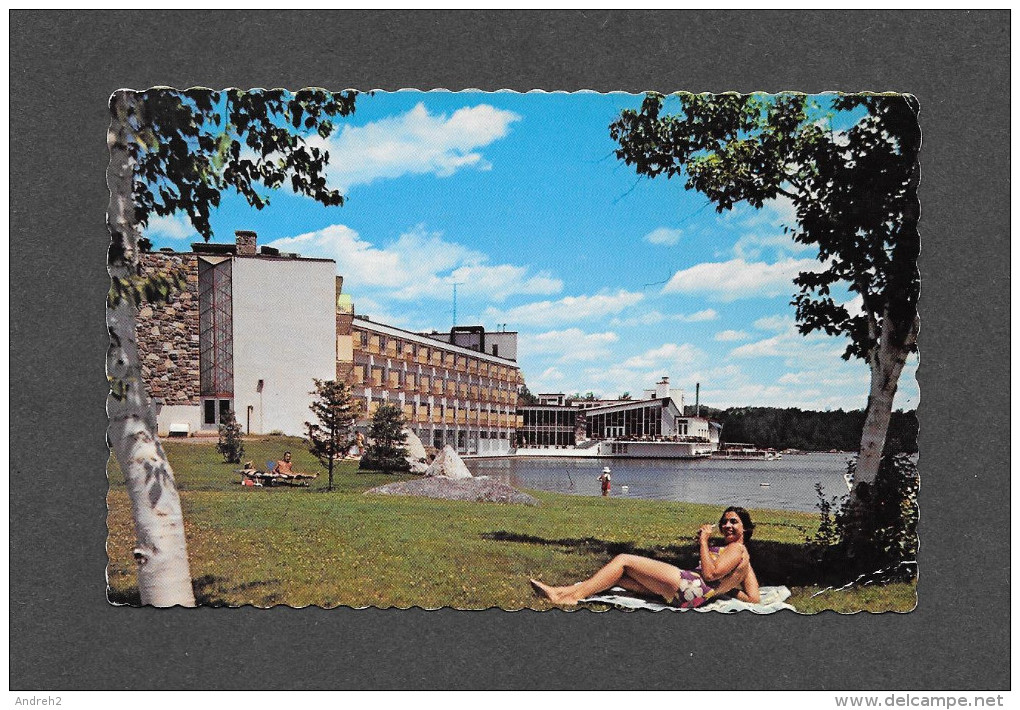 VILLE ESTEREL - QUÉBEC - L' ESTEREL HÔTEL DE VILLÉGIATURE SITUÉ SUR LES BORDS DU LAC DUPUIS - PAR LUCIEN BONNET - Autres & Non Classés