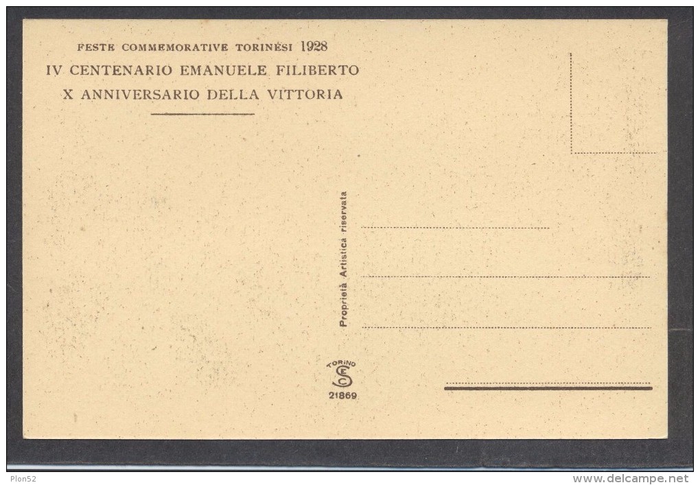 9379-TORINO NEL 1600-PIAZZA CASTELLO-FESTE COMMEMORATIVE TORINESI-1928-FP - Expositions