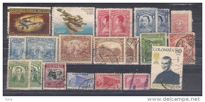 Lot 12 Colombia 21 Different - Colombie