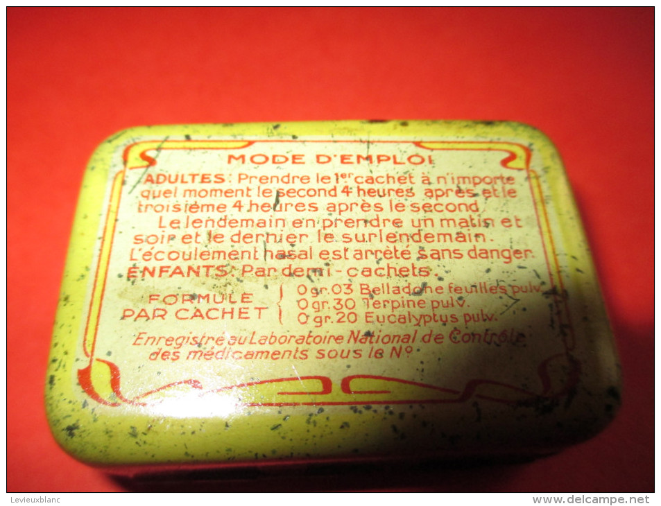 2 Petites Boites Métalliques à Cachets/Le Reniol/Pharmacie Revel /Rue St Lazare/Paris//vers 1920-30   BFPP36 - Dozen