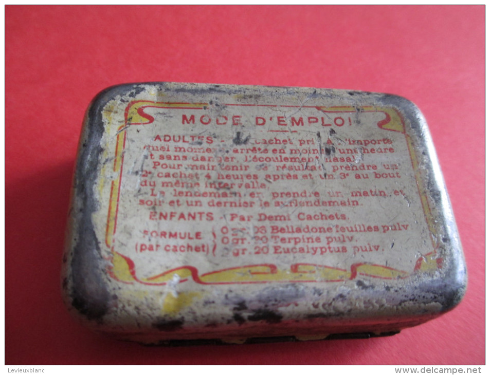 2 Petites Boites Métalliques à Cachets/Le Reniol/Pharmacie Revel /Rue St Lazare/Paris//vers 1920-30   BFPP36 - Scatole