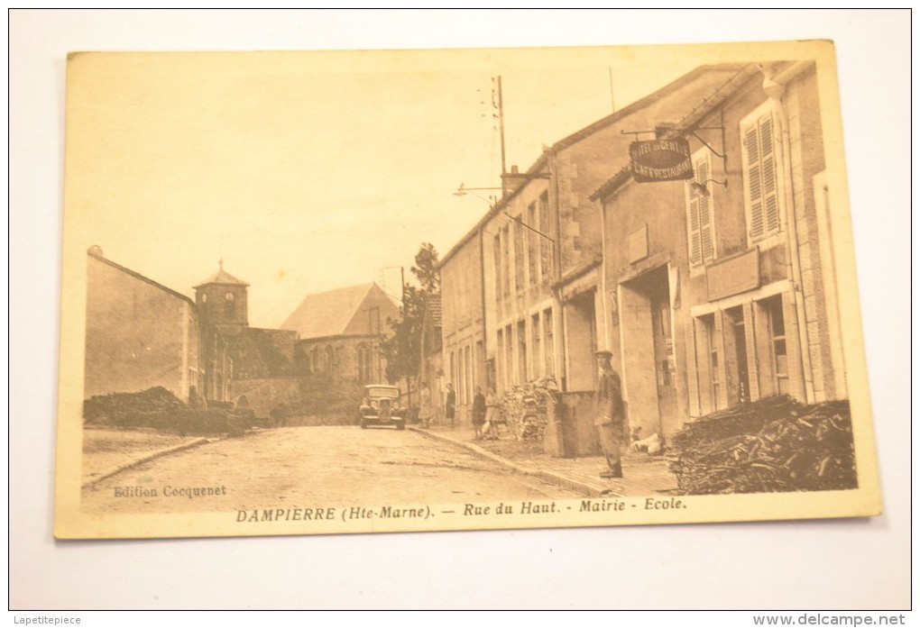 (FR8) Dampierre (Haute-Marne) Rue Du Haut, Mairie école - Other & Unclassified