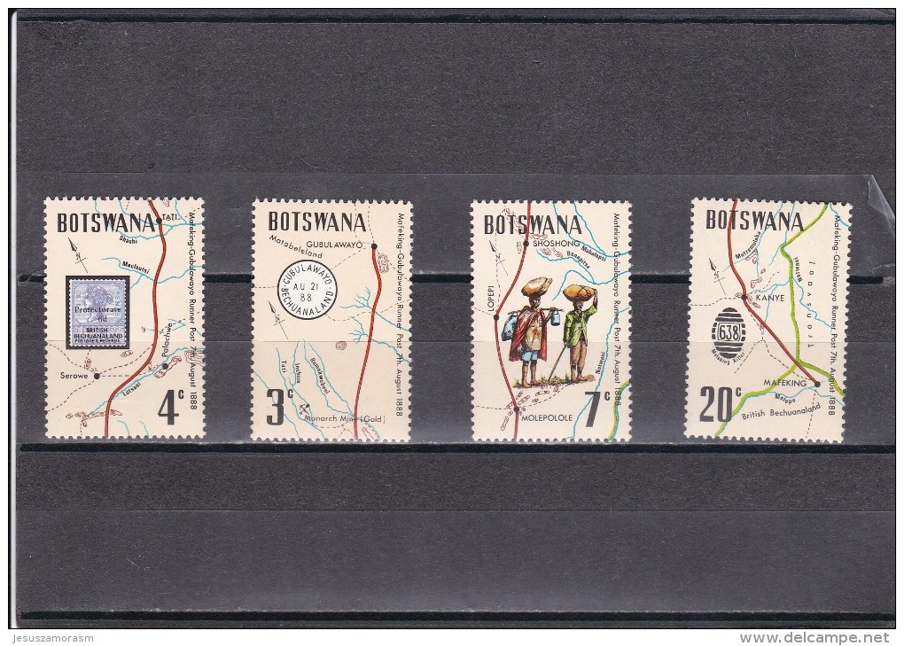 Botswana Nº 240 Al 243 - Botswana (1966-...)