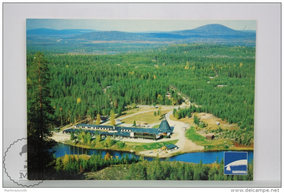 Vintage Finland Postcard - Hotel Suommu Arctic Circle - Finnland