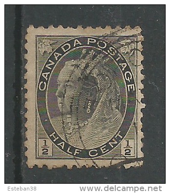 Victoria 1/2c Noir - Used Stamps