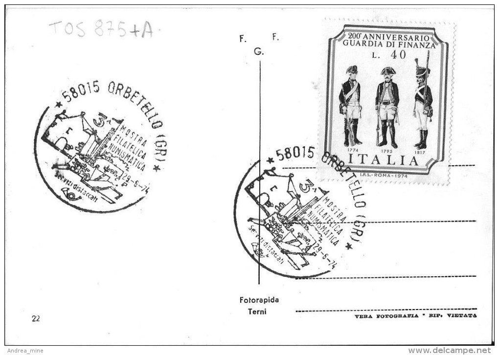 GROSSETO - ORBETELLO  - TOS 875 - Grosseto