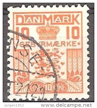 DENMARK # GEBYRMÆRKE 10 ØRE - Fiscali