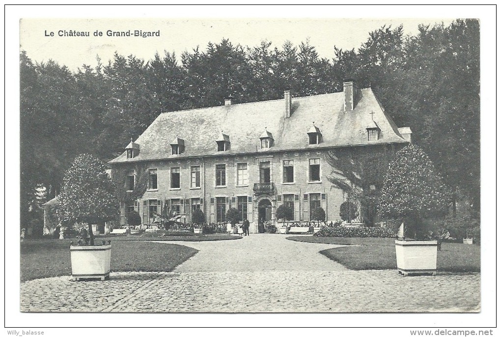 CPA - Le Château De GRAND BIGARD - Kasteel - Cachet Relais  // - Dilbeek