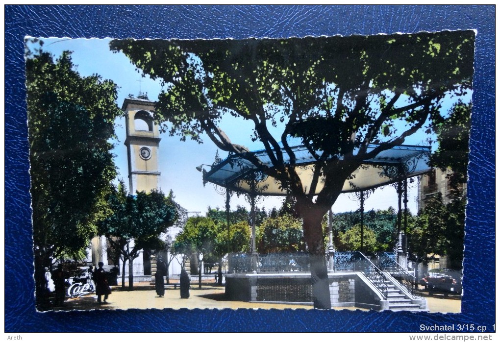 Algérie  - GUELMA  - Kiosque  - Place St Augustin - Guelma