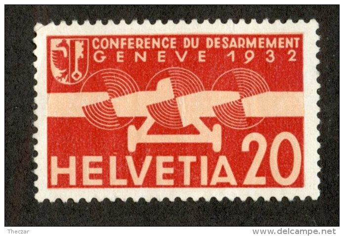 6038  Swiss 1932  Michel #257  (*)  Cat. €4.- Offers Welcome! - Neufs