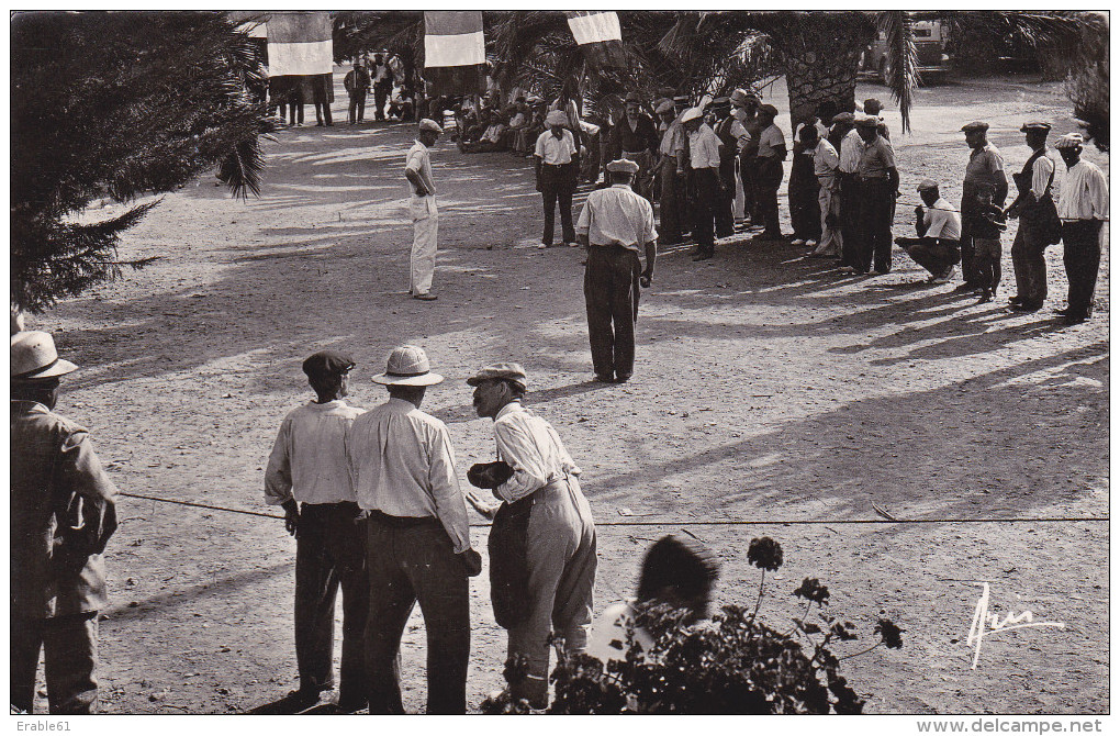 CPSM COTE D' AZUR CONCOURS DE PETANQUE TOULON 1955 - Other & Unclassified