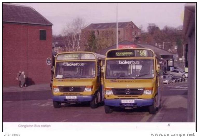 Congleton Bus Station BakerBus Mercedes - Buses & Coaches