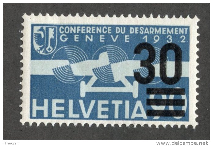 6062  Swiss 1936  Michel #292 **  Cat. €8. - Offers Welcome! - Neufs