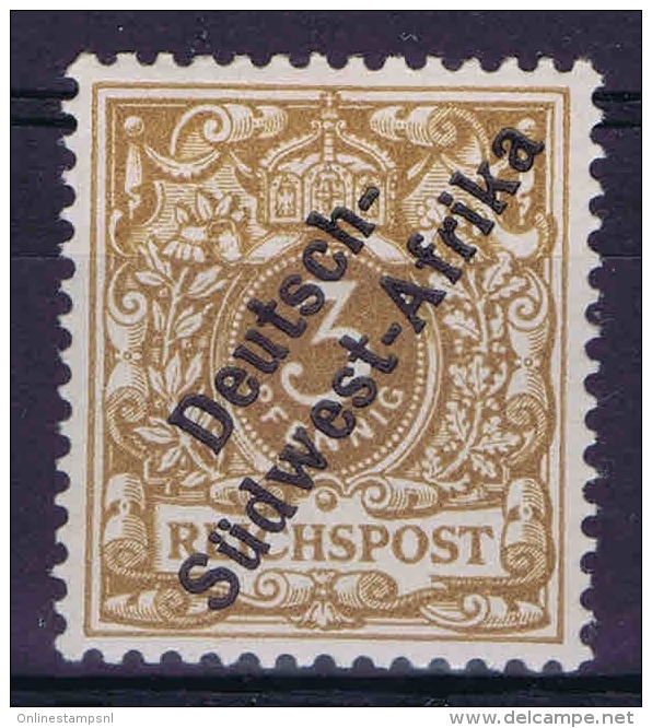 Germany: Südwestafrika 1b MH/* BPP Bothe + Jäschke  Signiert /signed/ Signé - Deutsch-Südwestafrika