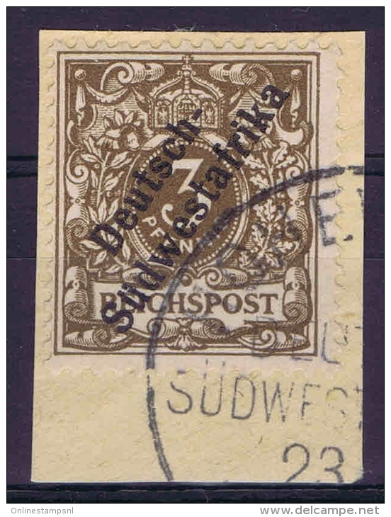 Germany: Südwestafrika Mi Nr 5  Used - Deutsch-Südwestafrika