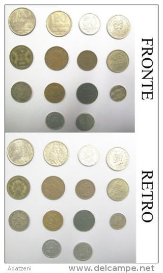 S Monete Coin Coins Blocco Varie 14 Monete - Altri & Non Classificati