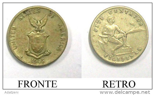 V Moneta Coin Coins Filipinas 1945 1 Moneta Filipinas - Altri & Non Classificati