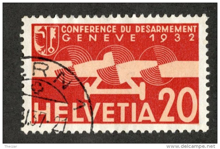 6129  Swiss 1932  Michel #256 (o) Cat. €3. - Offers Welcome! - Neufs