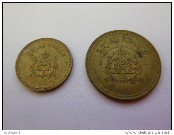 Maroc Lot 5 Et 20 Centimat 1987 - Autres – Afrique