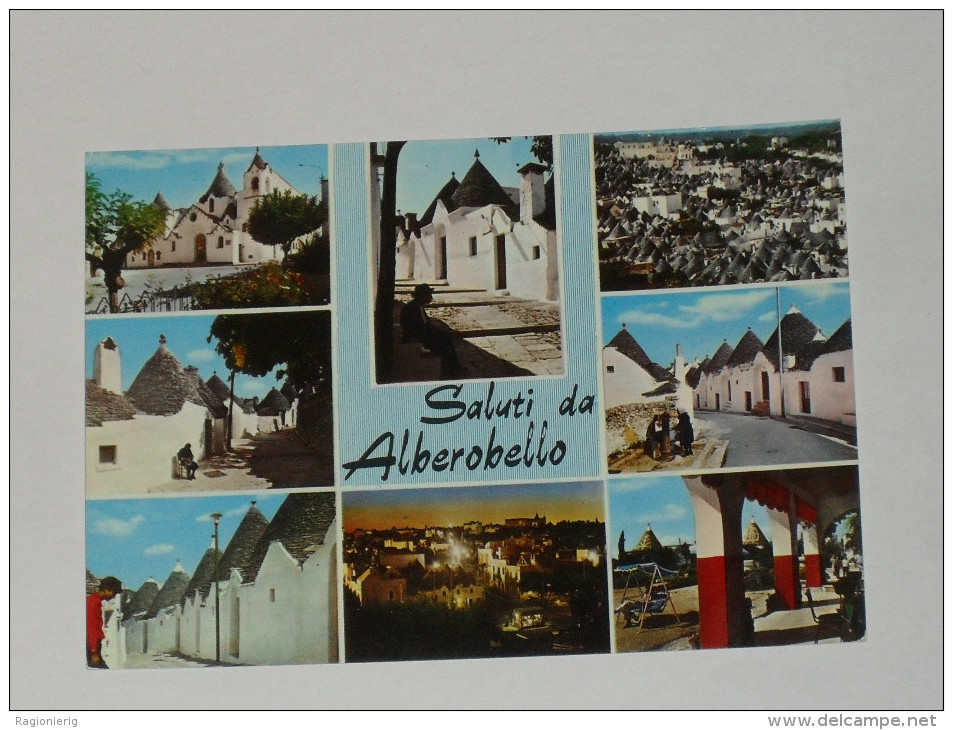 BARI - Saluti Da Alberobello - 8 Vedute - 1971 - Bari