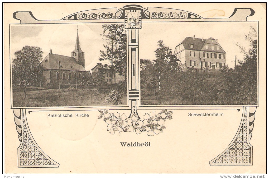 Waldbrol ( Voir Timbre - Waldbroel