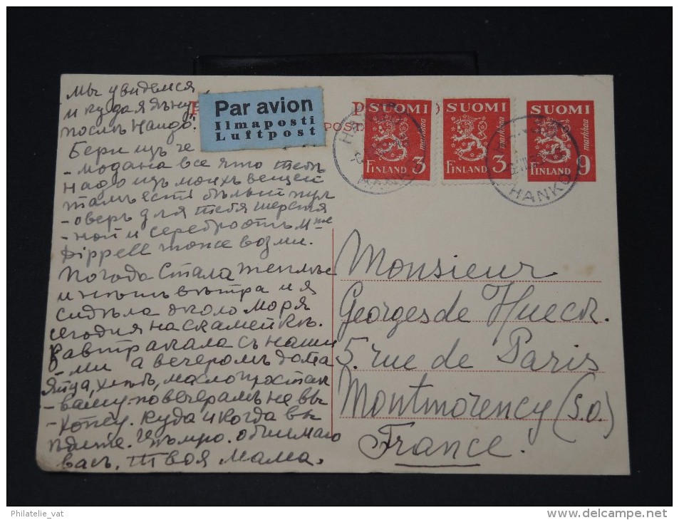 FINLANDE - Lettre Pour La France Par Avion - Détaillons Collection -  Lot N° 5423 - Cartas & Documentos