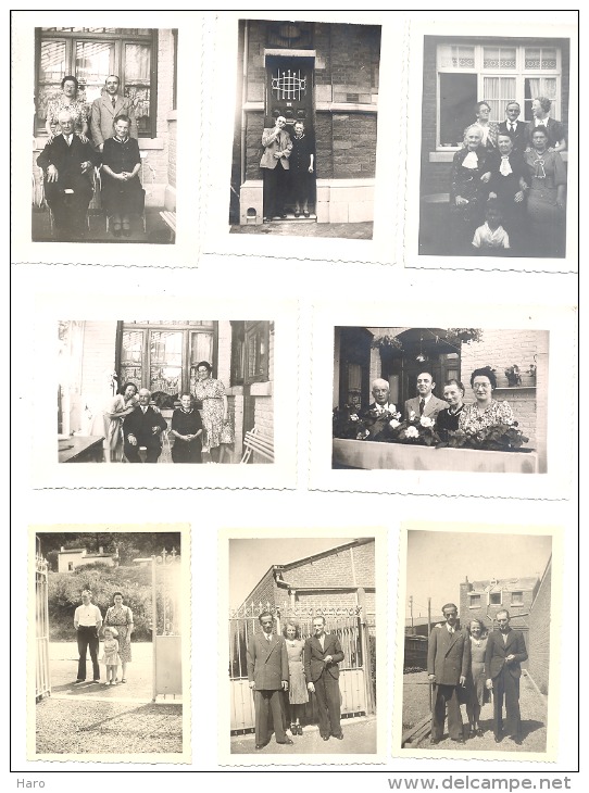 JUPILLE / Liège - Lot De 16 Photos ( +/- 6 X 9 Cm)  + 1 Photo Carte 1948 Ou 1949 (sf 77) - Lieux