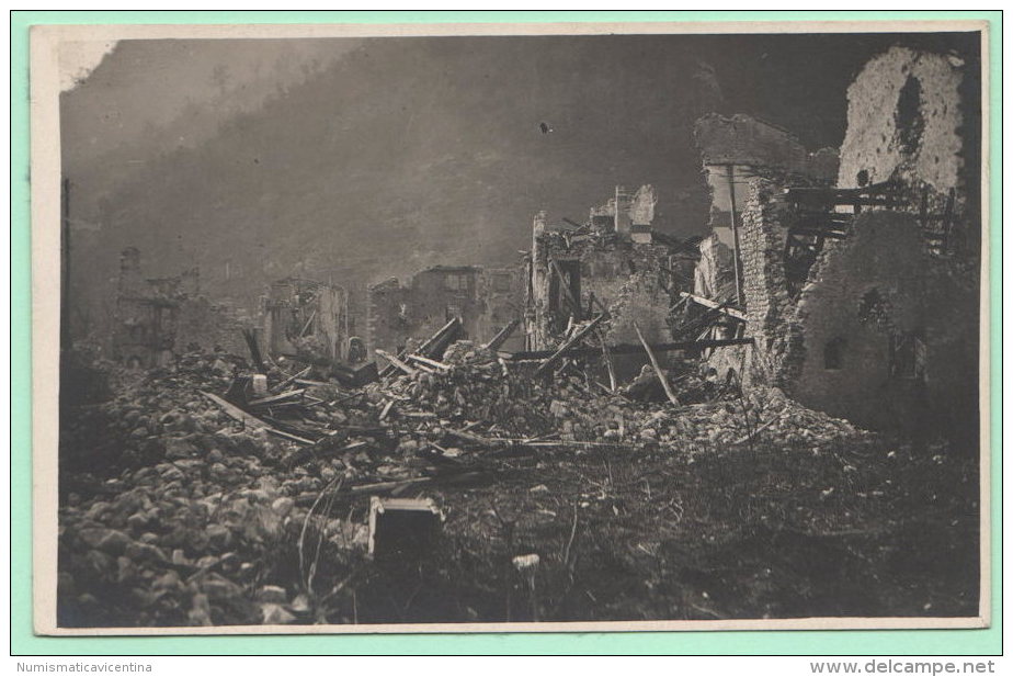 Belluno Alano Di Piave Bombardato  1 WW - Guerre, Militaire