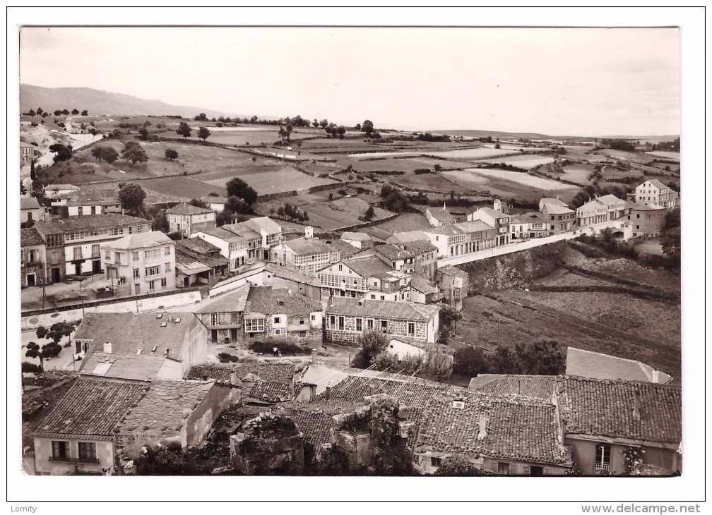 Espagne Castro Caldelas Orense Carte RARE Vista Parcial , Non Voyagée Edit La Region N°1.001 - Orense