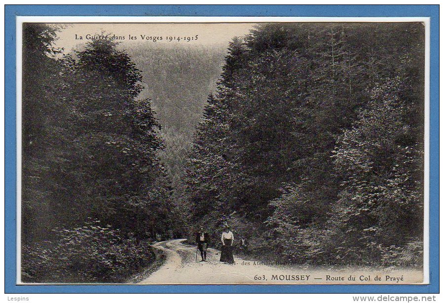 88 - MOUSSEY -- Route Du Col De Prayé - Moussey