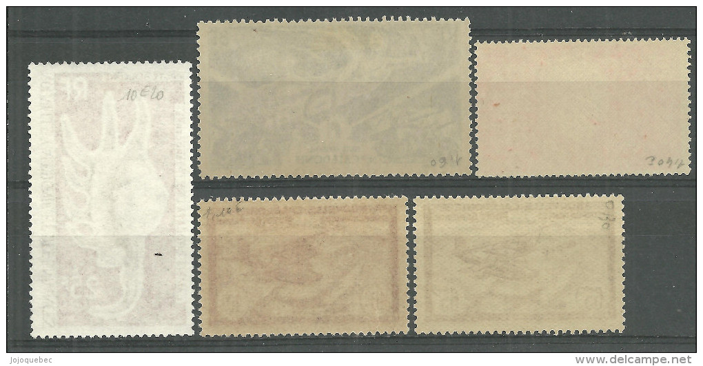 Divers Timbres De Nouvelle-Calédonie Neufs Avec Et Sans Charniére, VARIOUS STAMPS MINT NEVER & HINGED - Ungebraucht